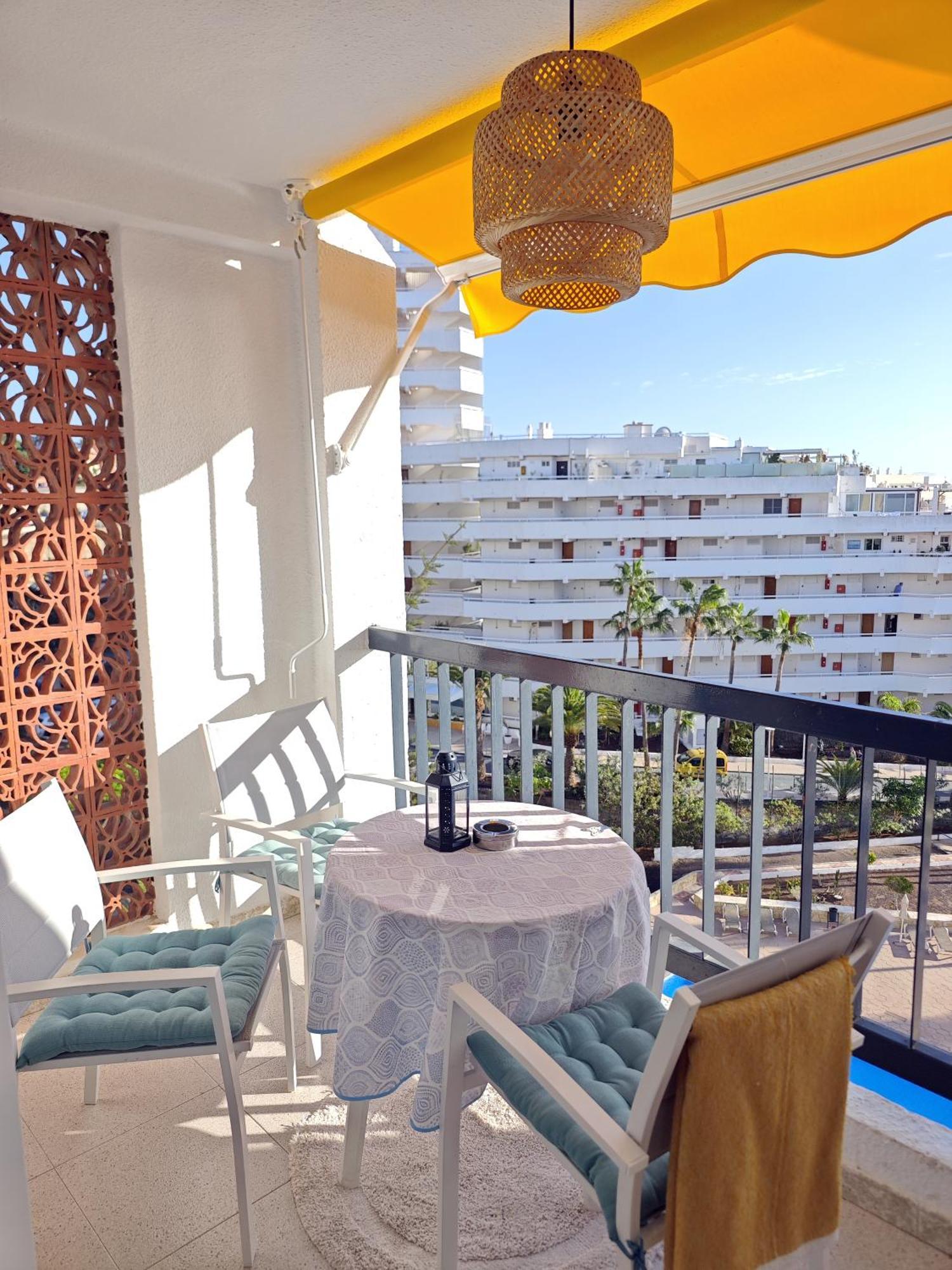 Blanco&Azul - Comfortable Ocean View Apartment Next To The Beach Playa de las Americas  Exterior foto