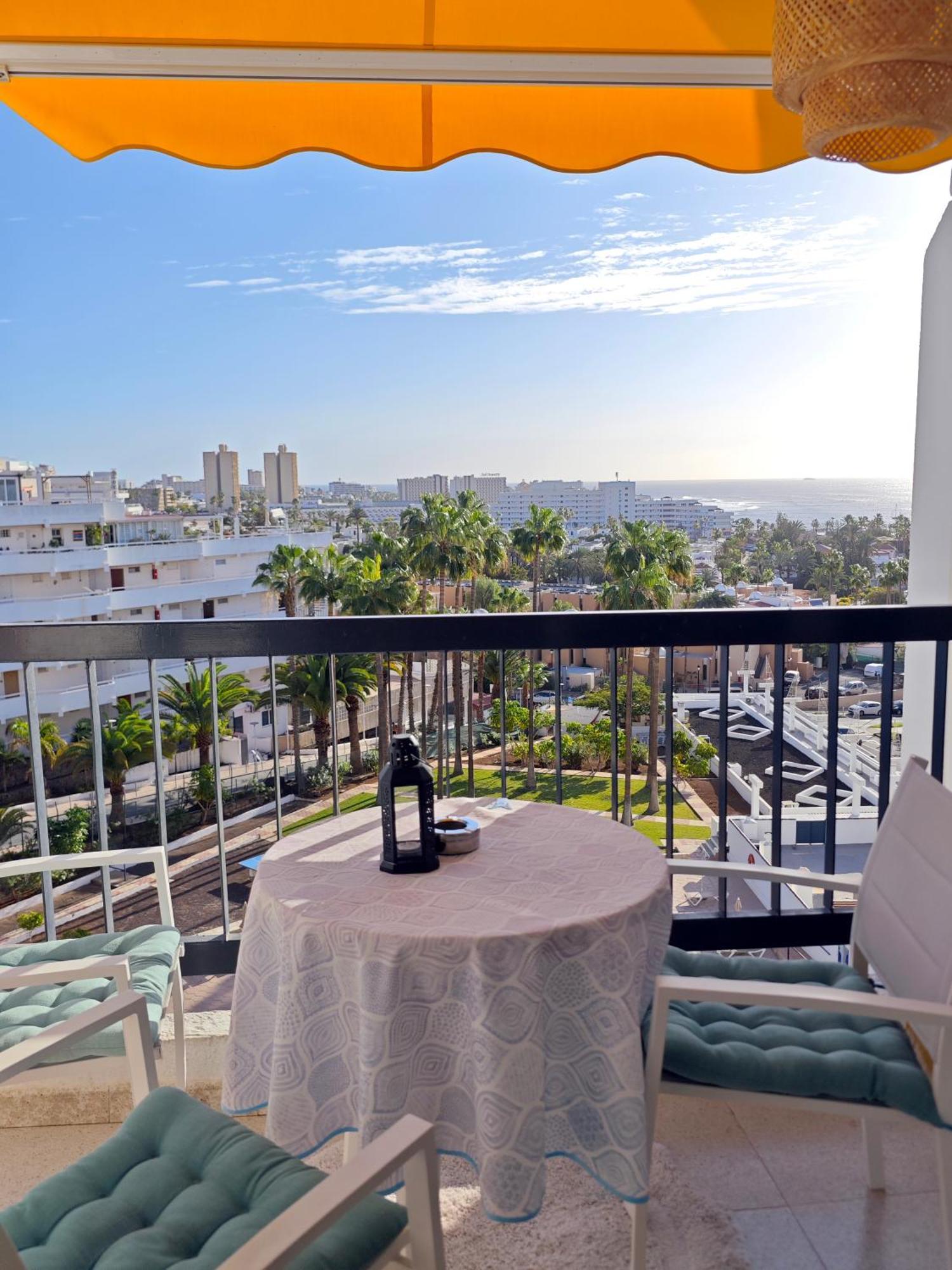 Blanco&Azul - Comfortable Ocean View Apartment Next To The Beach Playa de las Americas  Exterior foto